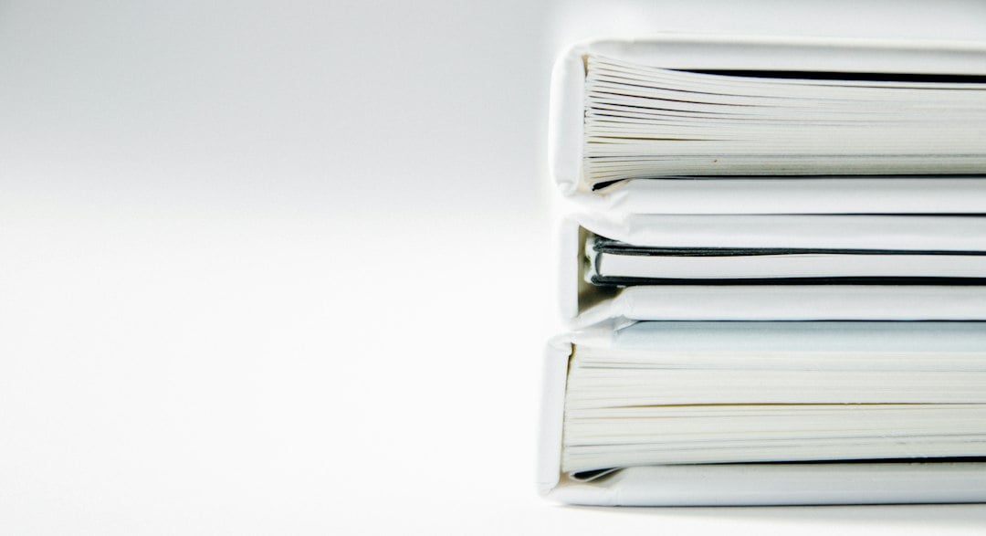 Organized folders and documents for corrective action planning